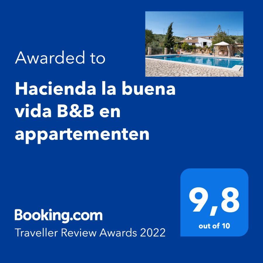Hacienda la buena vida B&B en appartementen Algarinejo Exterior foto